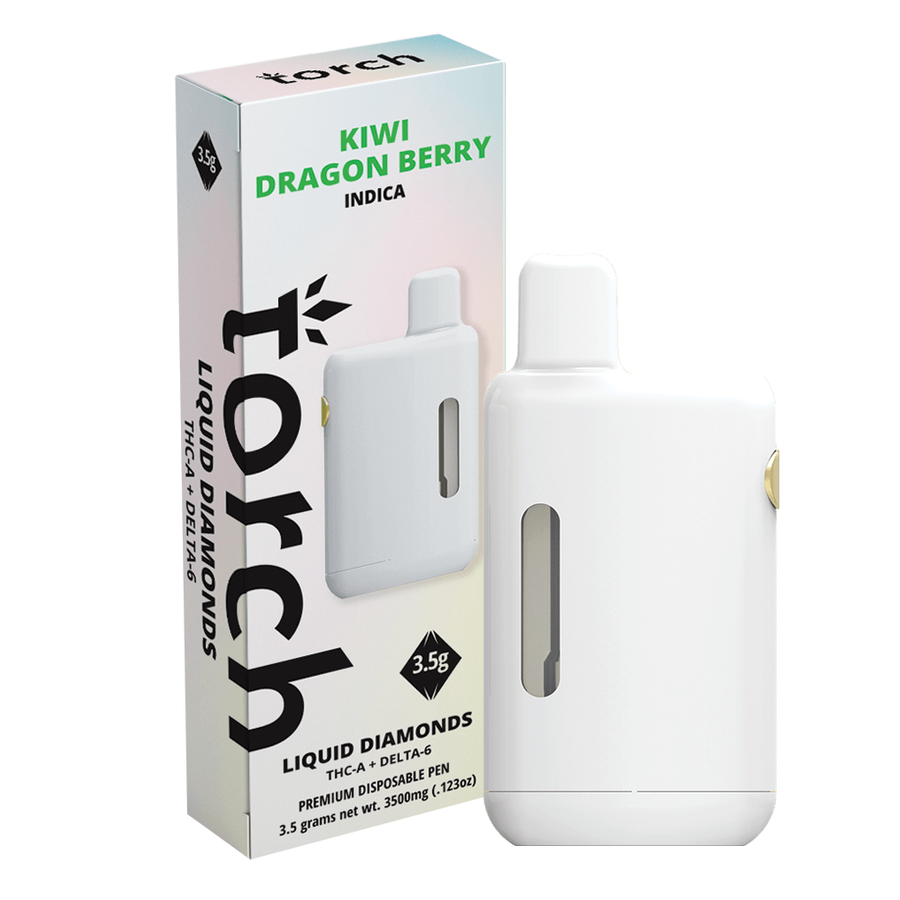 Kiwi Dragon Berry | Indica | 3.5g Torch Hemp Kiwi Dragon Berry | Indica | 3.5g Torch Hemp