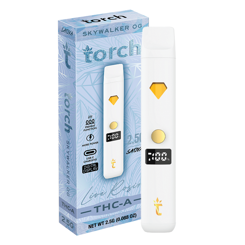 Torch Live Rosin THC-a Blend Skywalker OG | Hybrid | 2.5g Torch Hemp Torch Live Rosin THC-a Blend Skywalker OG | Hybrid | 2.5g Torch Hemp