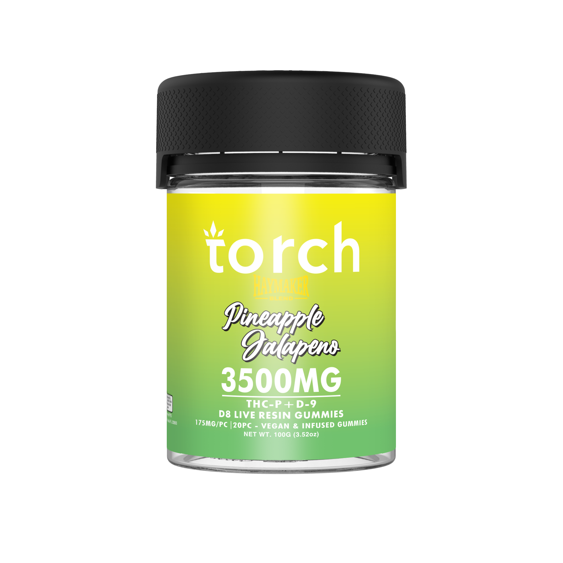 Torch Haymaker Pineapple Jalapeno Gummies | 20ct | 3500mg – Torch Hemp