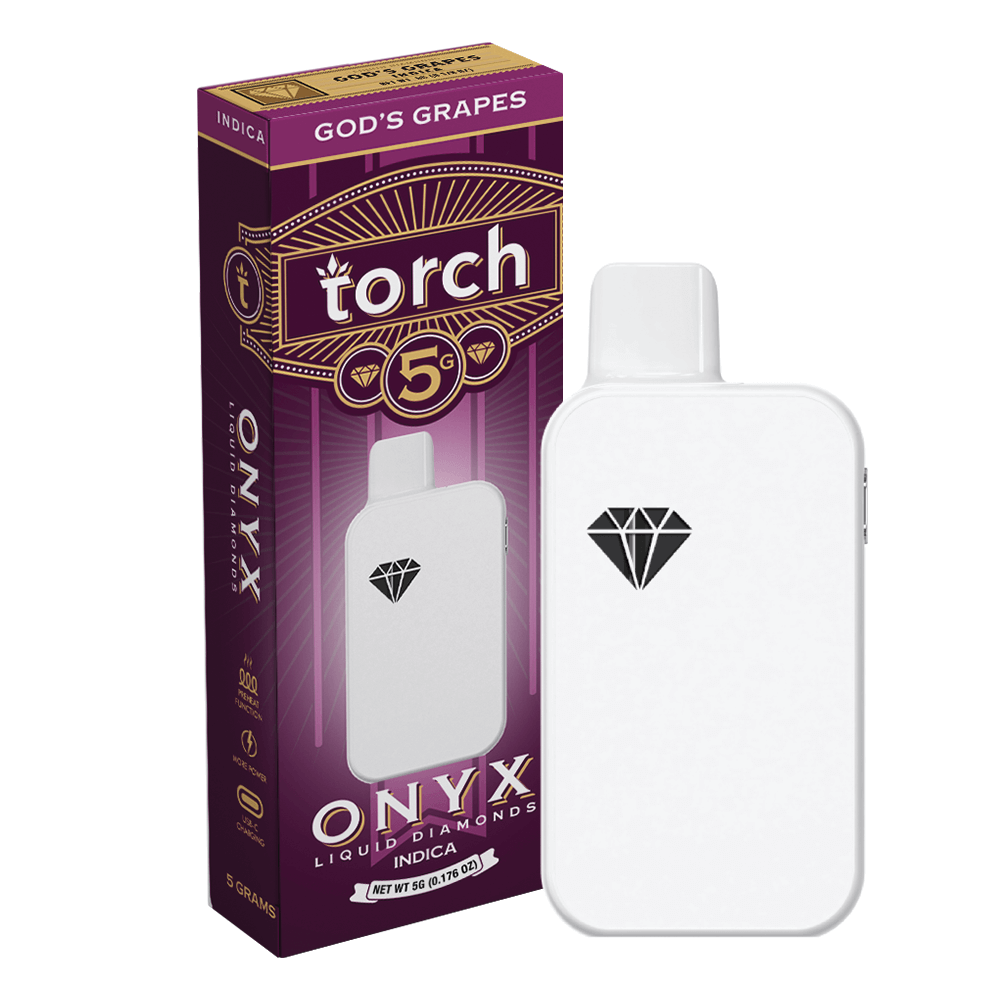 onyx disposable vape Torch Onyx Blend God's Grapes | Indica onyx disposable vape Torch Onyx Blend God's Grapes | Indica