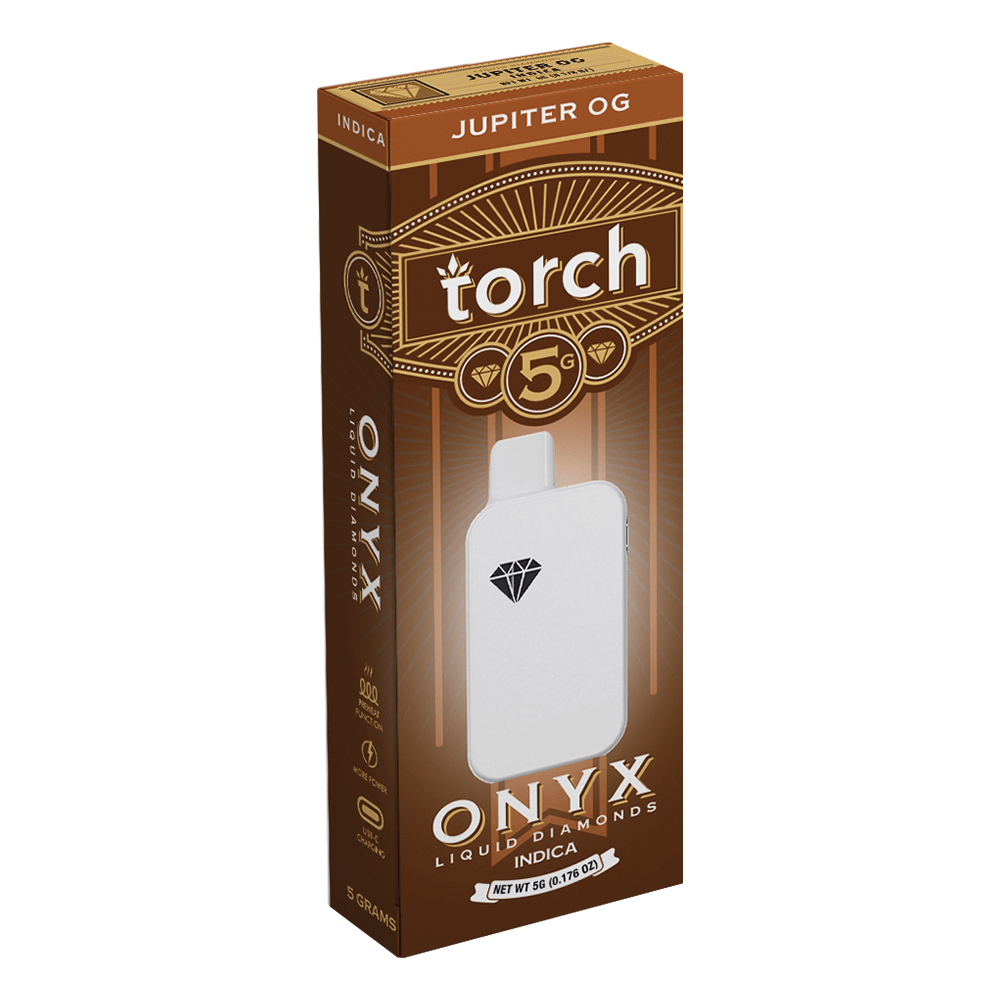 Torch Onyx Blend Jupiter OG Indica 5g Disposable Torch Hemp