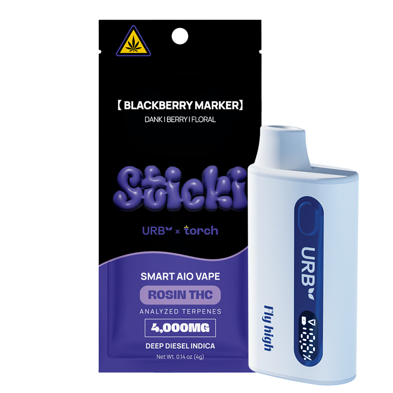 Blackberry Marker | Indica | 4g Torch Hemp Blackberry Marker | Indica | 4g Torch Hemp