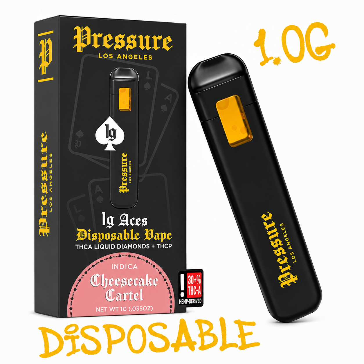Pressure LA 1g Aces Disposable
