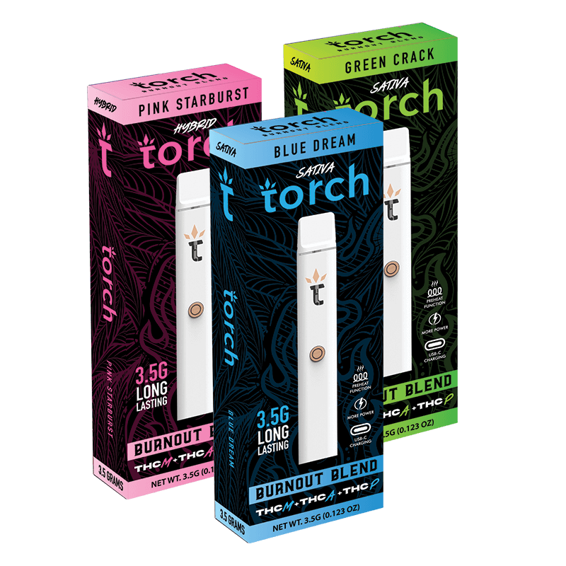 Torch Burnout Blend | 3.5g Disposable – Torch Hemp