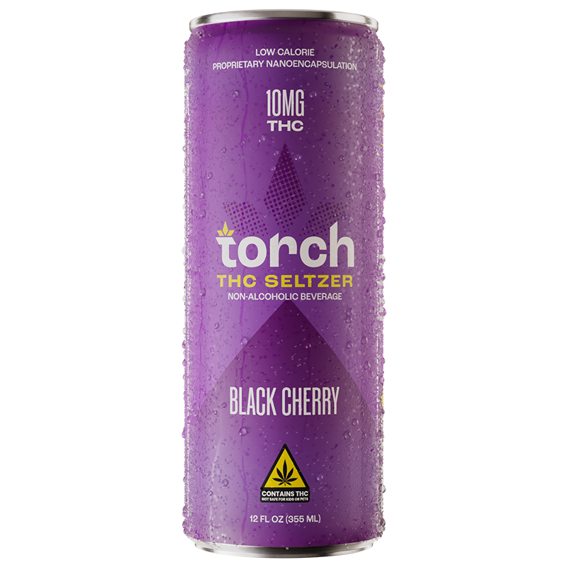 Black Cherry Seltzer D9 THC Seltzer