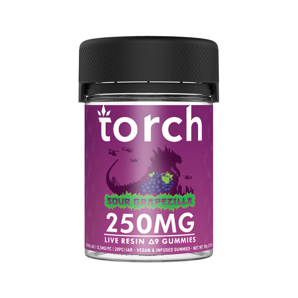 Torch D8 Hemp Gummies | Potent Bulk Edibles | Vegan and gluten-free ...