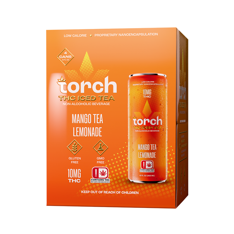 Mango Tea Lemonade D9 THC Iced Tea