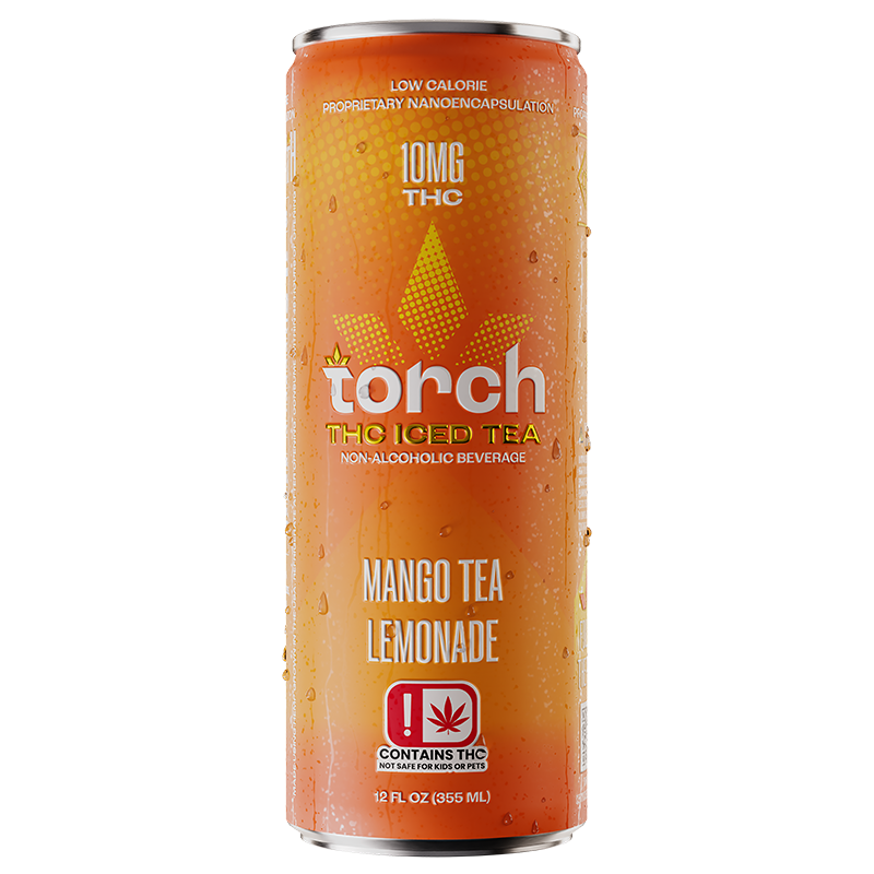 Torch Tea Torch Mango Tea Lemonade D9 THC Iced Tea Beverage – Torch Hemp