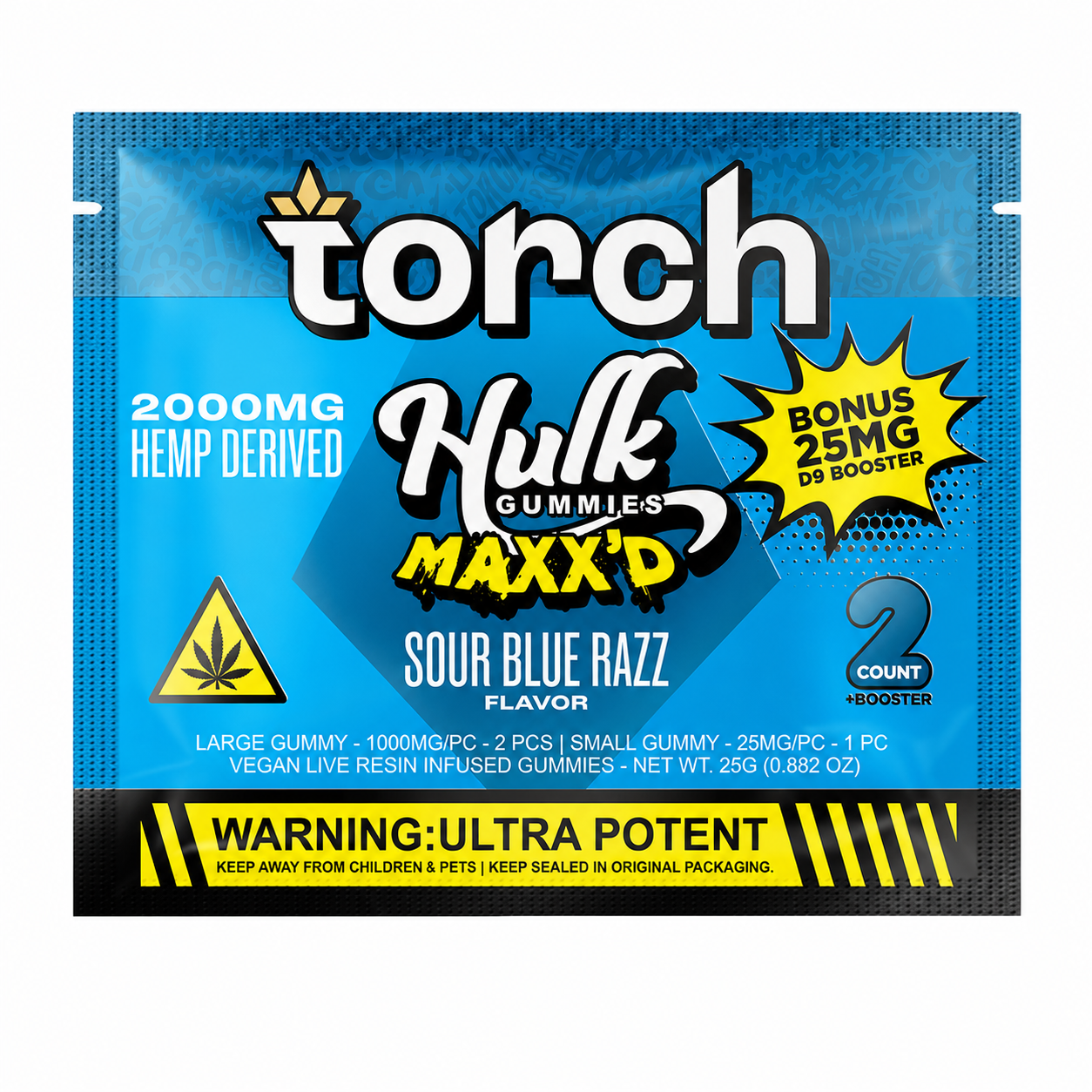 Sour Blue Razz | 2000mg
