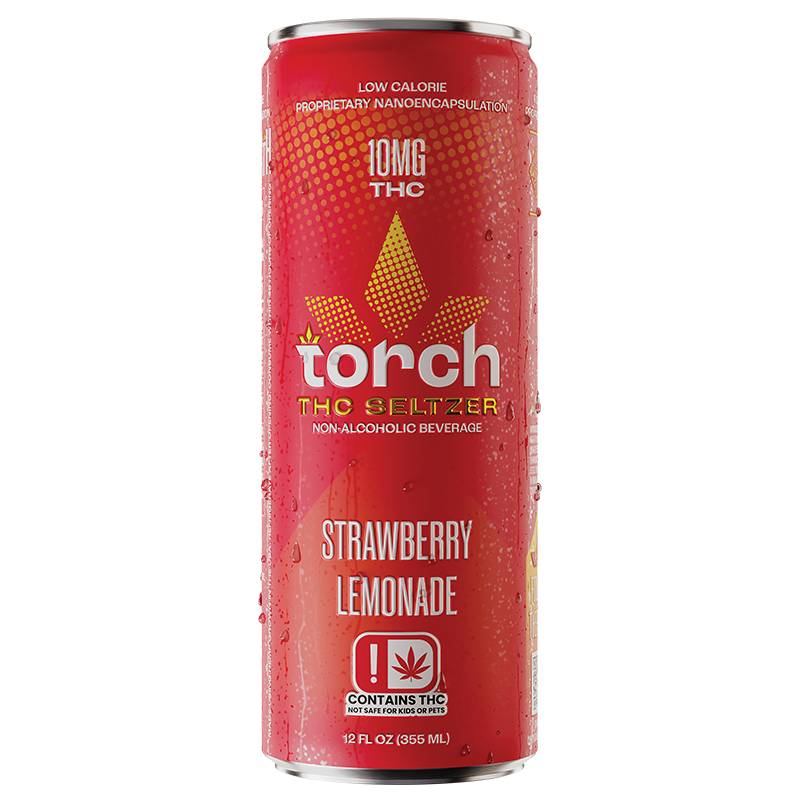Strawberry Lemonade D9 THC Seltzer