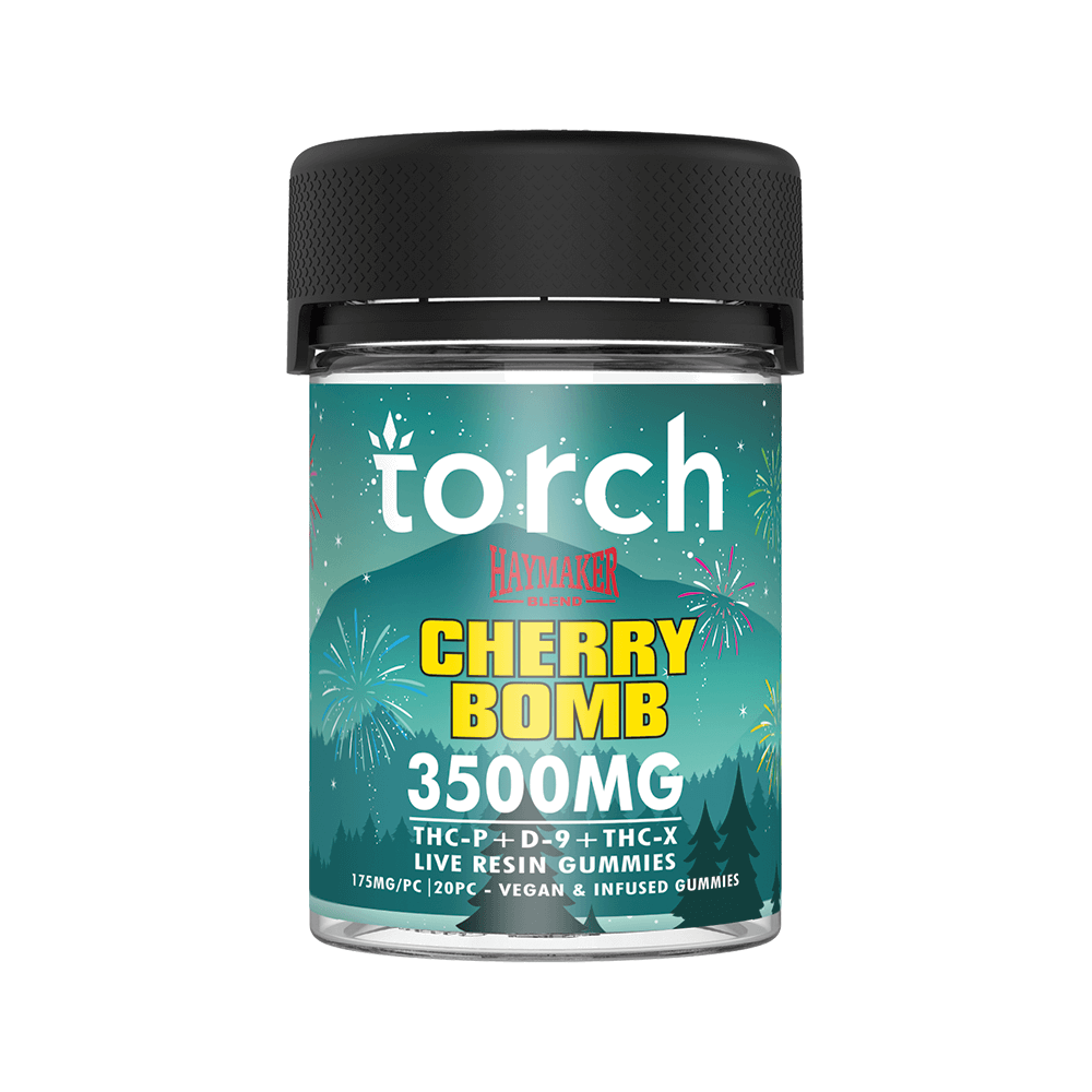 Torch Haymaker Cherry Bomb Gummies 20ct 3500mg Torch Hemp