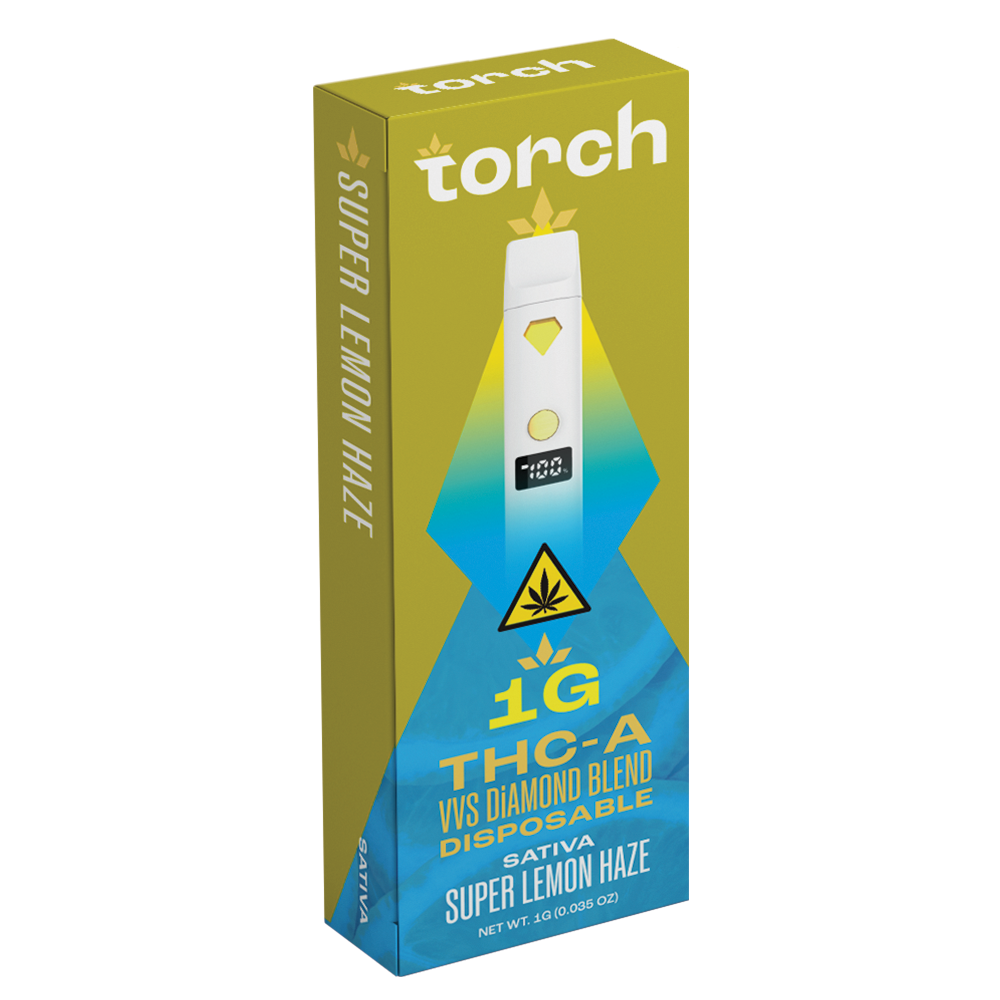 Torch THC-A VVS Diamond Blend Disposable | 1G Torch Hemp Torch THC-A VVS Diamond Blend Disposable | 1G Torch Hemp