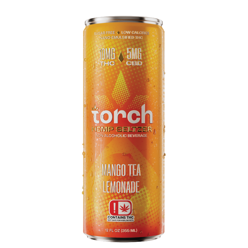 Torch Tea Torch Mango Tea Lemonade D9 THC Iced Tea Beverage – Torch Hemp