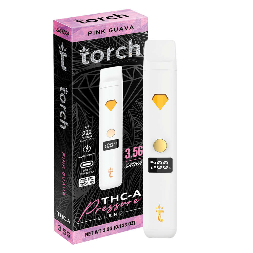 Torch THC-A Pressure Blend | 3.5g Disposable Torch Hemp Torch THC-A Pressure Blend | 3.5g Disposable Torch Hemp