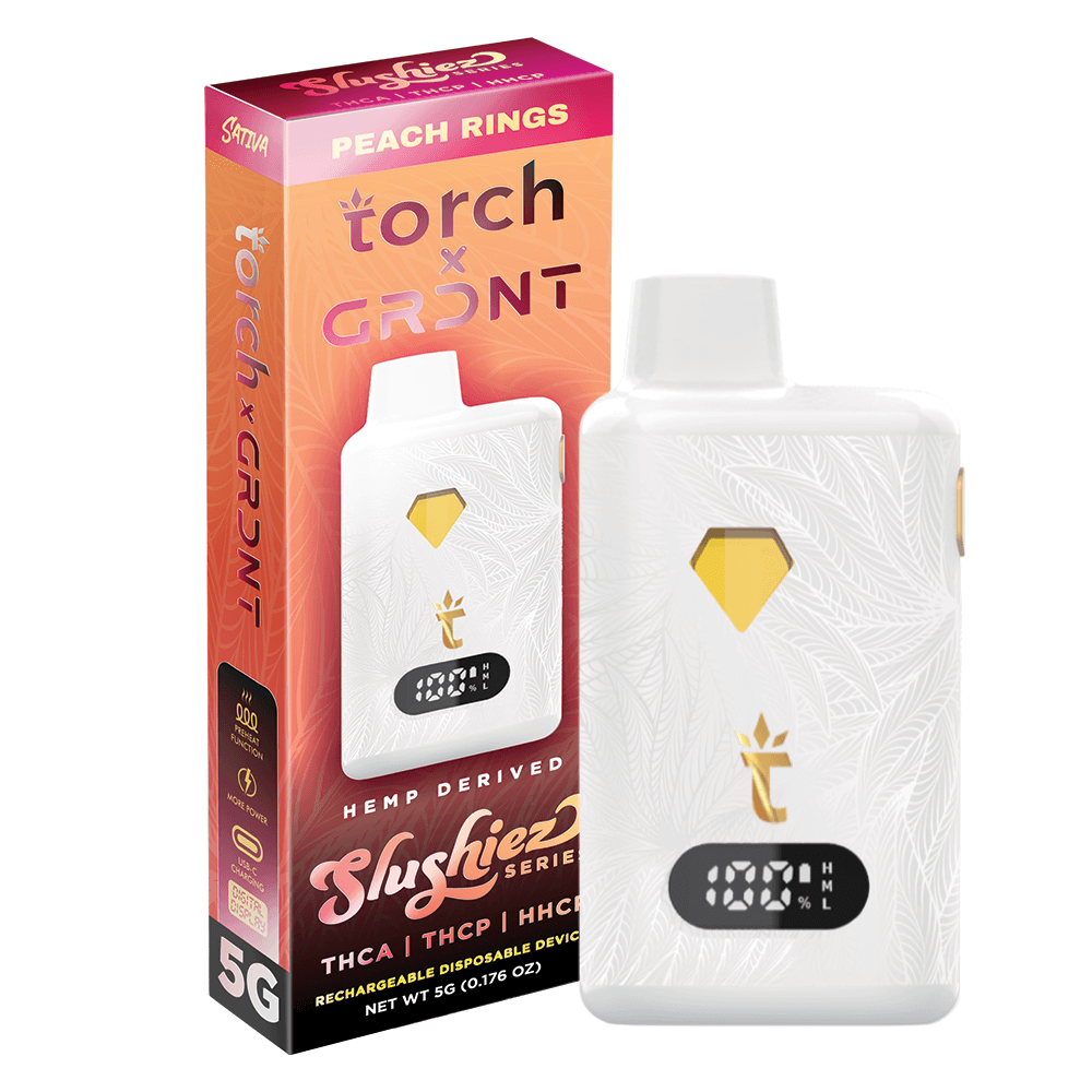 Torch Live Rosin THC-a Blend | 5g THc-A Disposable – Torch Hemp
